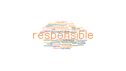Cách sử dụng responsible