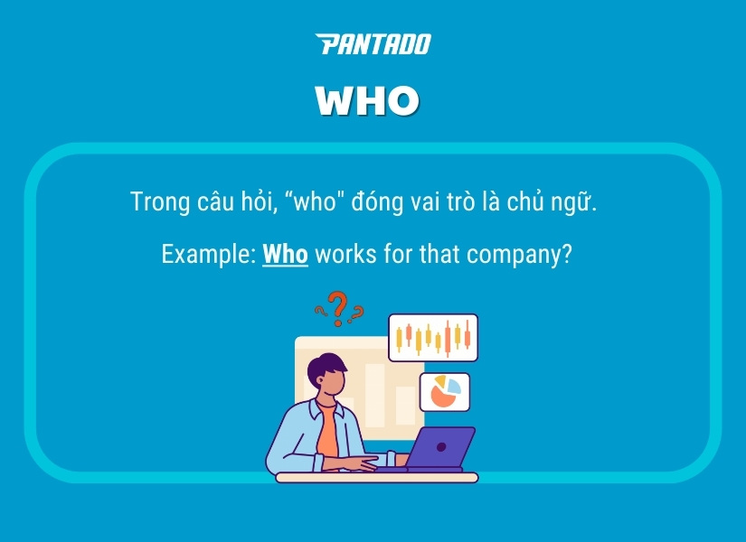 Cách dùng ‘Who” trong câu hỏi