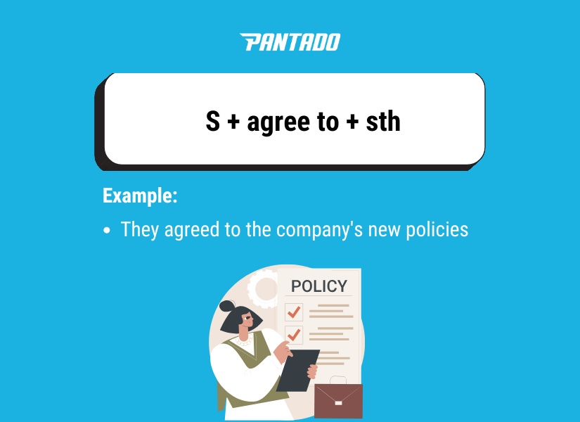 Cấu trúc Agree to là gì?