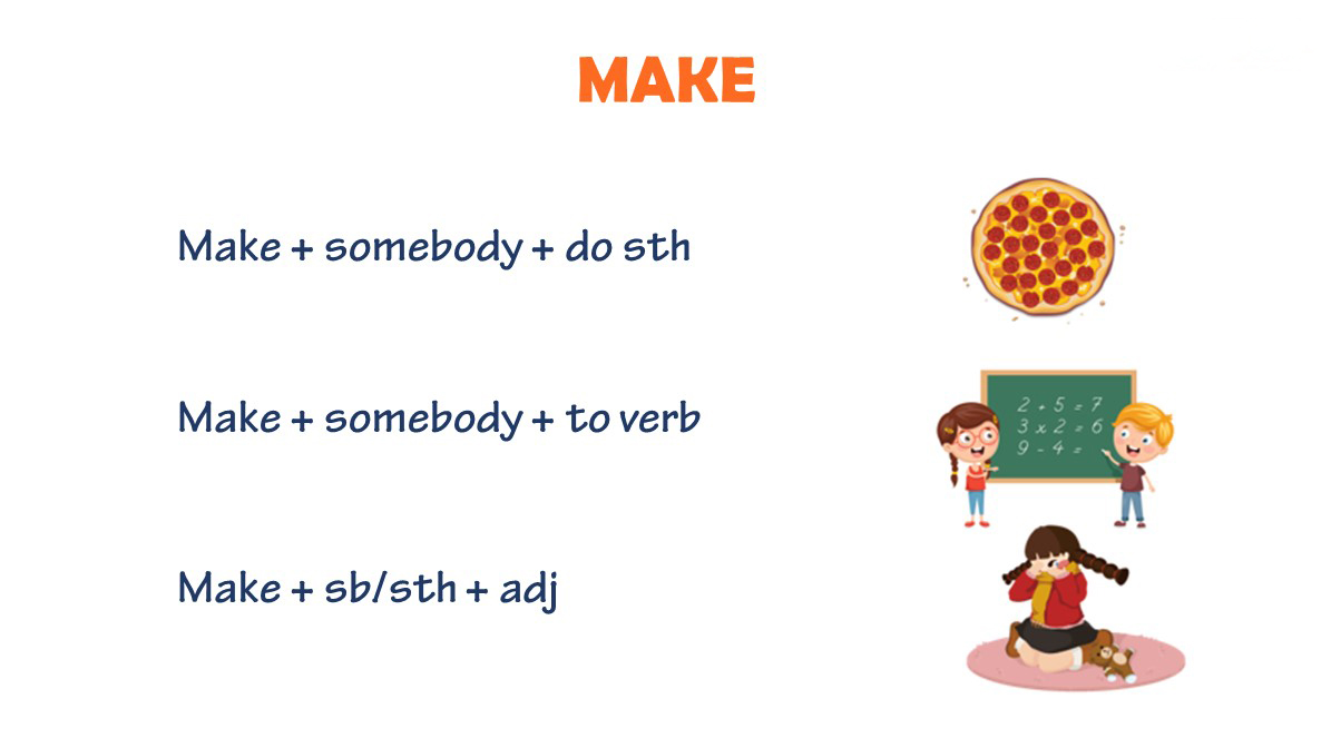 Cấu trúc Make trong tiếng Anh