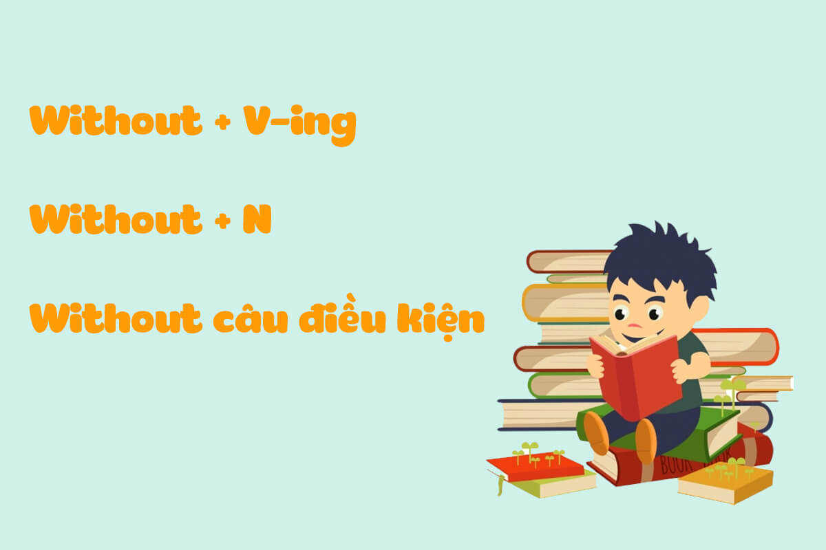 Cấu trúc với Without trong tiếng Anh