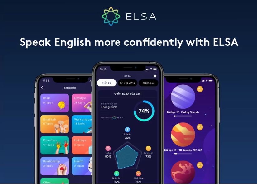 ELSA Speak - app luyện nói tiếng Anh miễn phí được ưa chuộng nhất năm 2024