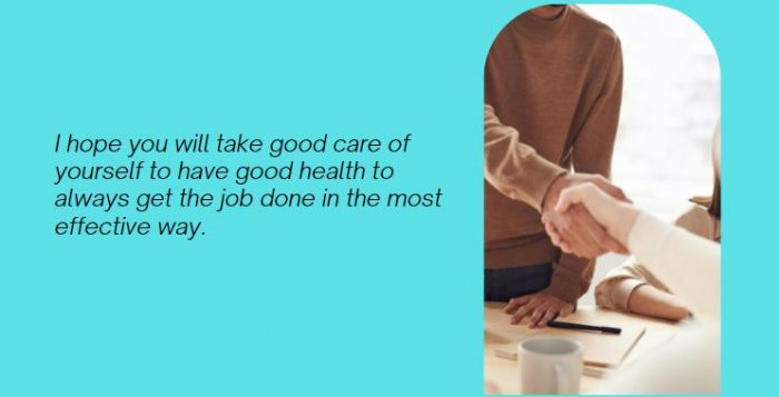 chúc sức khỏe bằng tiếng Anh