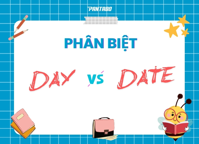 Cách phân biệt “Day” với “Date” trong tiếng Anh