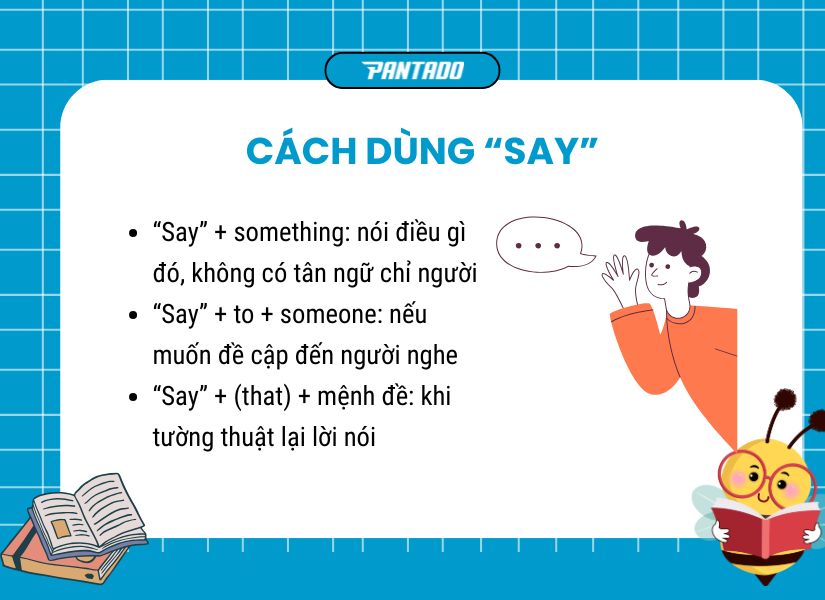 Cách dùng “Say” trong tiếng Anh