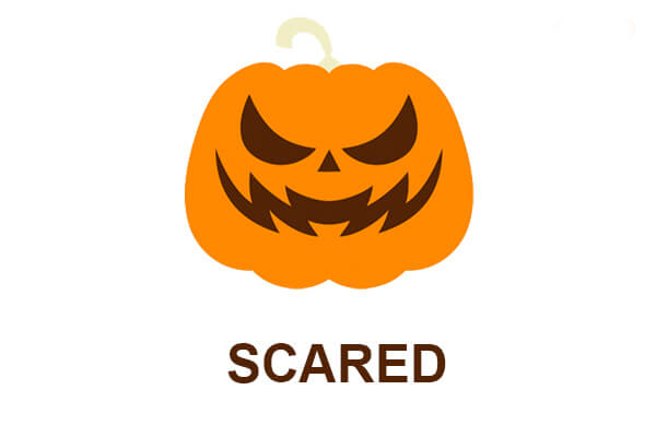 Phân biệt scary và scared