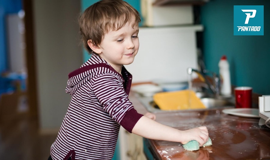 Tầm quan trọng khi làm việc nhà của trẻ em