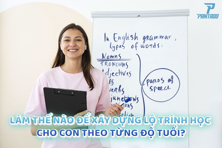 Xây dựng lộ trình học tiếng Anh cho con 